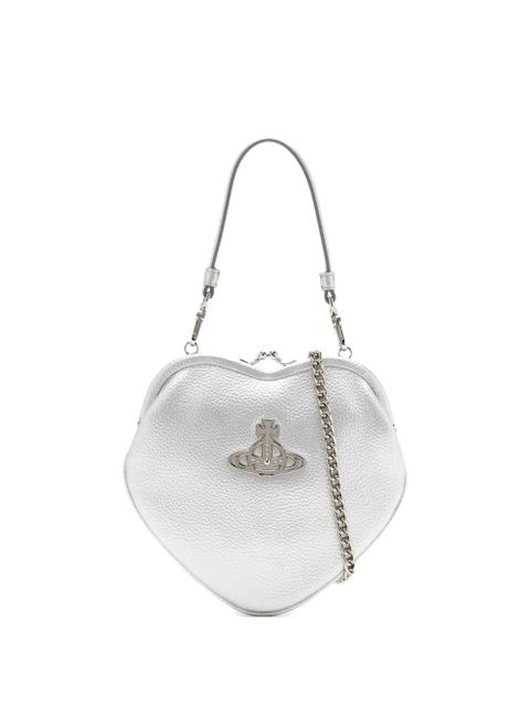 Vivienne Westwood heart-shaped orb shoulder bag - Metallic - zdjęcie produktu nr 1