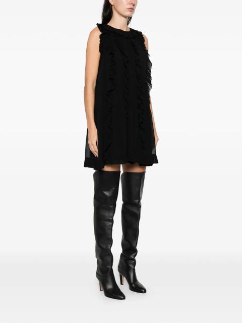 Ulla Johnson ruffled mini dress - Black