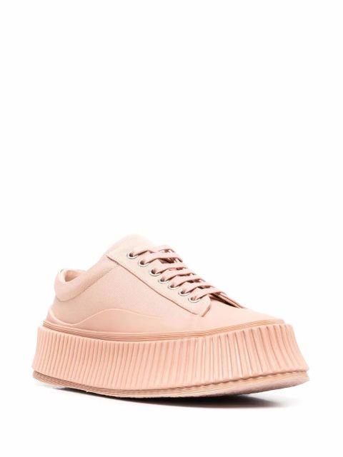 Jil Sander chunky-sole low-top sneakers - Pink - zdjęcie produktu nr 2