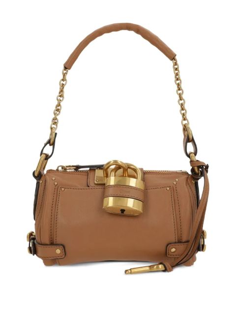 Chloé small Paddington leather tote bag - Brown