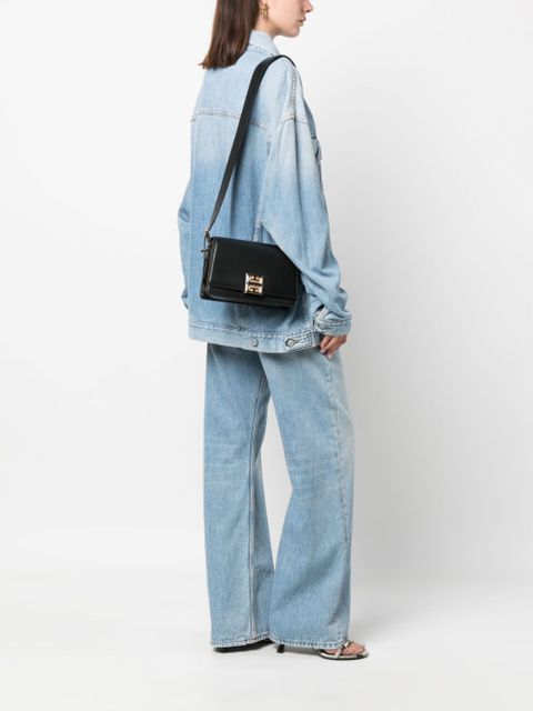Givenchy medium 4G leather crossbody bag - Black