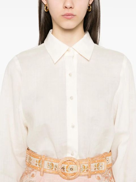 ZIMMERMANN Crush shirt - Neutrals