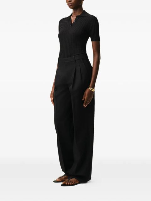 AMI Paris pleats trousers - Black