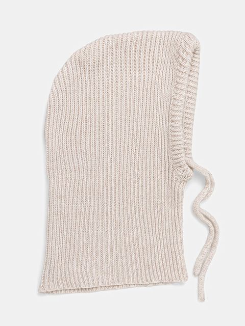 Answear.LAB kominiarka z wełną merino kolor beżowy - zdjęcie produktu nr 2