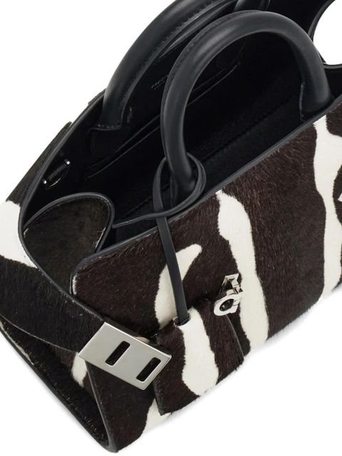 Ferragamo Hug two-toned mini bag - Black