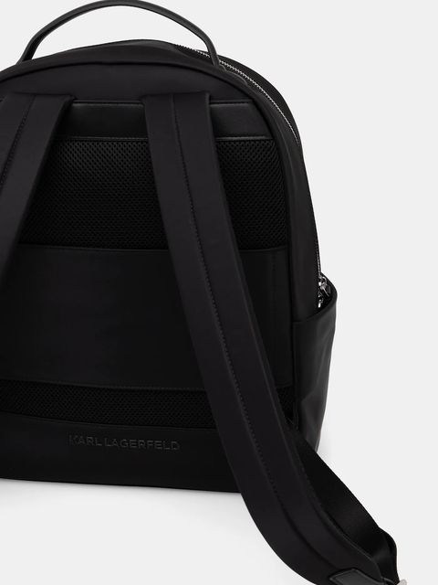 Karl Lagerfeld plecak kolor czarny duży gładki A1W30126