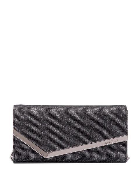 Jimmy Choo Emmie clutch bag - Black - zdjęcie produktu nr 1