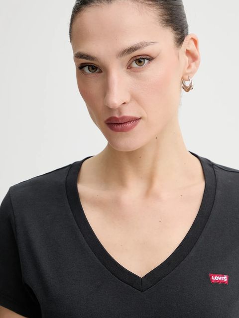 Levi's t-shirt bawełniany PERFECT VNECK 2-pack