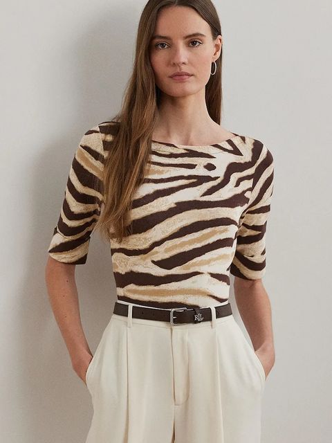 Lauren Ralph Lauren t-shirt damski kolor biały 200971095 - zdjęcie produktu nr 1