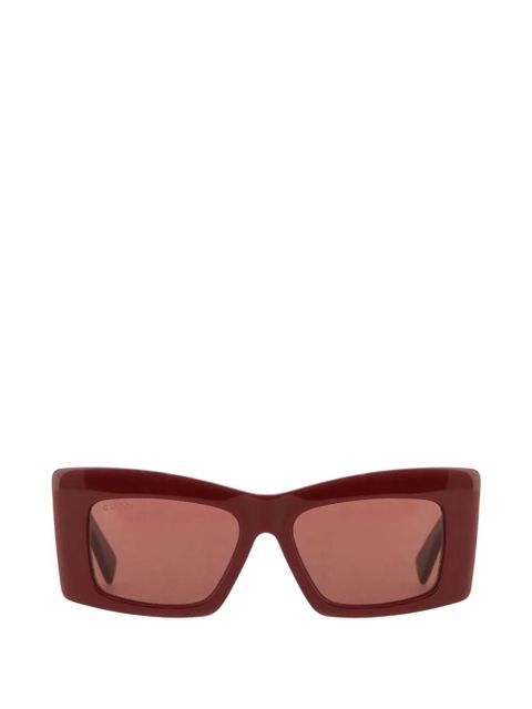 Gucci Interlocking G-appliqué sunglasses - Red - zdjęcie produktu nr 1