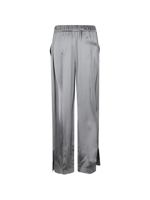 Jil Sander satin trousers - Grey - zdjęcie produktu nr 2