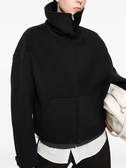 Acne Studios high-neck jacket - Black