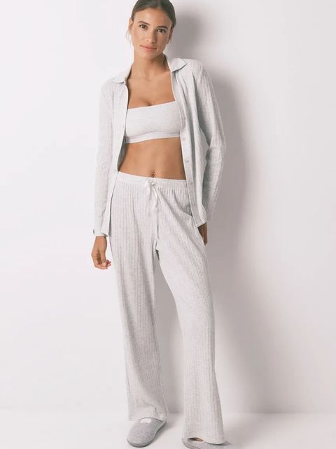 women'secret piżama damska kolor szary 4752530 - zdjęcie produktu nr 1