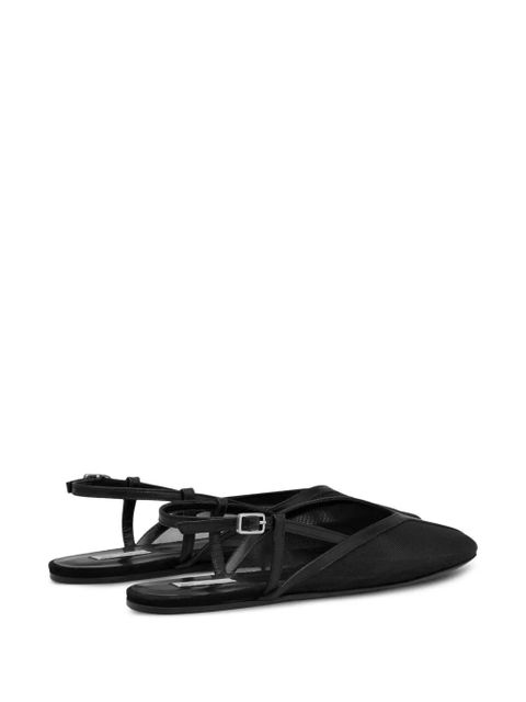 AMI Paris Croisette ballet flats - Black