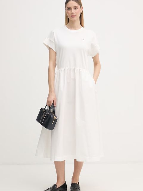 Tommy Hilfiger sukienka bawełniana - zdjęcie produktu nr 1