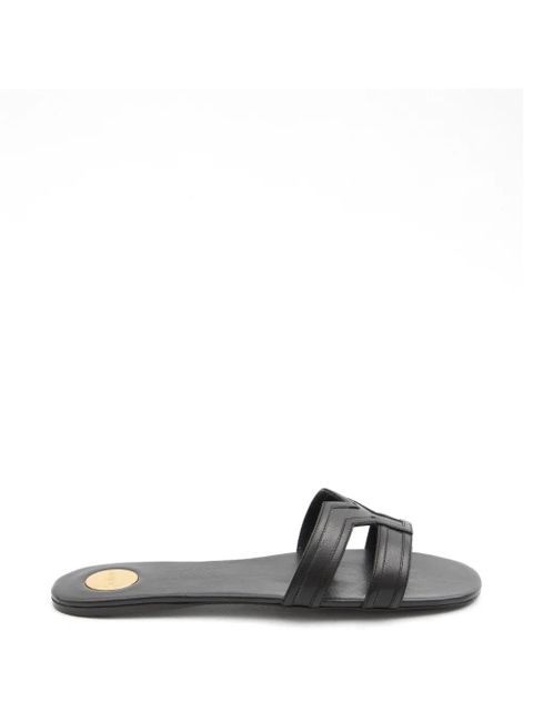 Saint Laurent Mabrouka double-strap sandals - Black - zdjęcie produktu nr 1