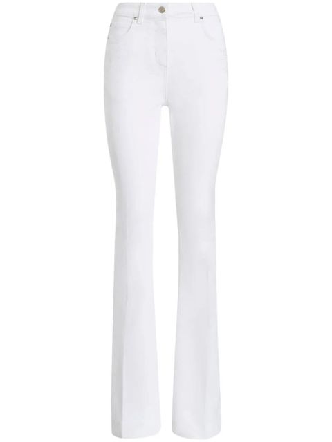 ETRO embroidered straight-leg jeans - White - zdjęcie produktu nr 1