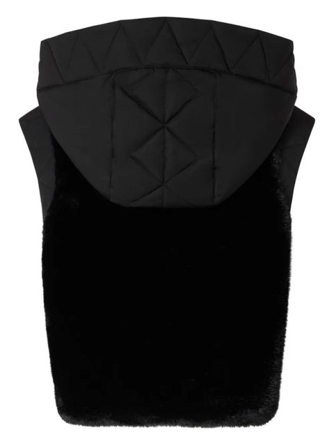 PINKO hooded faux-fur jacket - Black - zdjęcie produktu nr 2