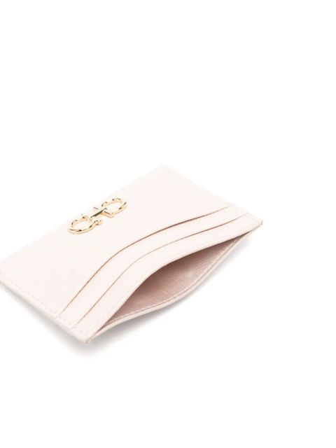 Ferragamo leather cardholder - Pink