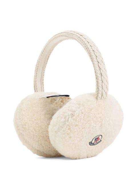 Moncler teddy ear muffs - Neutrals - zdjęcie produktu nr 1