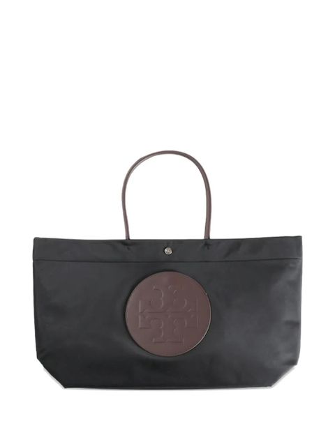 Tory Burch Ella Twist logo tote bag - Black - zdjęcie produktu nr 1