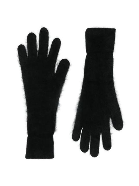 TOTEME brushed gloves - Black - zdjęcie produktu nr 1