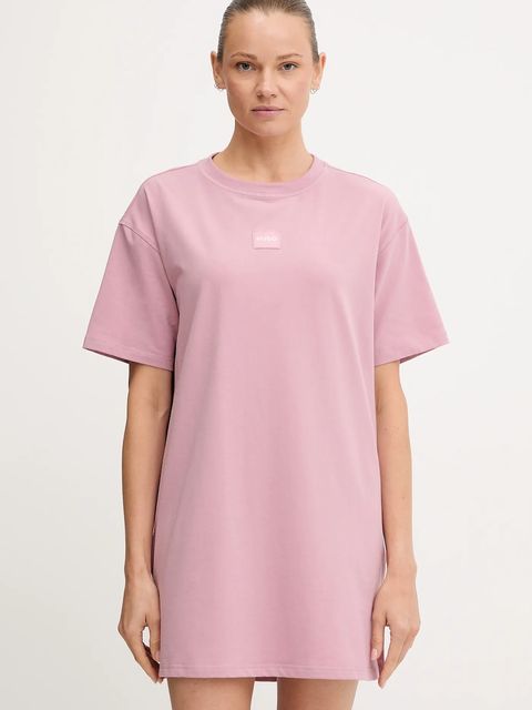 HUGO t-shirt piżamowy damska kolor różowy 50549918 - zdjęcie produktu nr 1