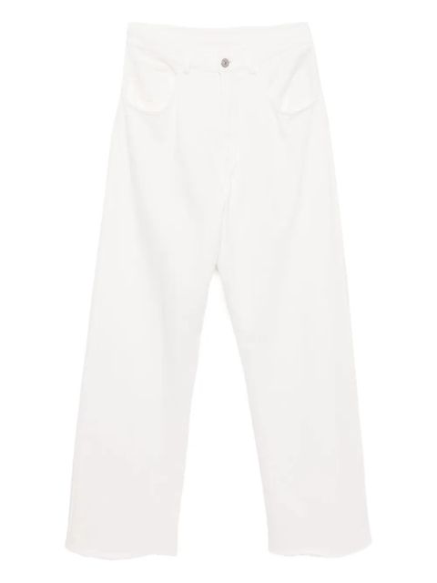 MM6 Maison Margiela cotton pants - White - zdjęcie produktu nr 1