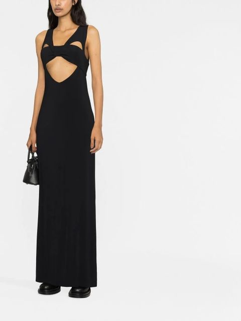 AMBUSH cut-out maxi dress - Black - zdjęcie produktu nr 2