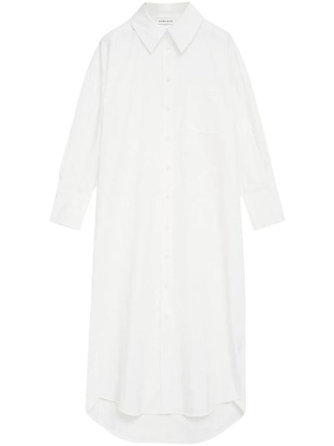 ANINE BING Mika shirt midi dress - White - zdjęcie produktu nr 1