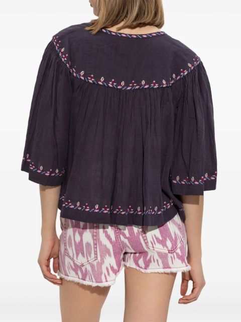 MARANT ÉTOILE Felicity top - Purple