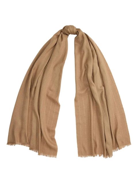 Lauren Ralph Lauren fringed scarf - Neutrals - zdjęcie produktu nr 2