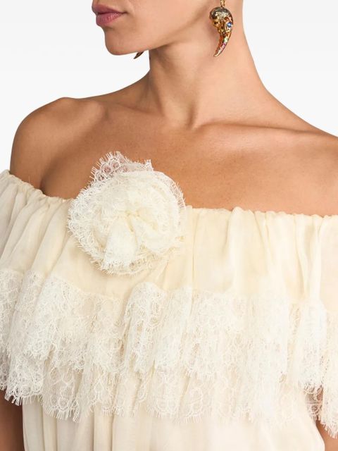 ETRO floral-print dress - Neutrals