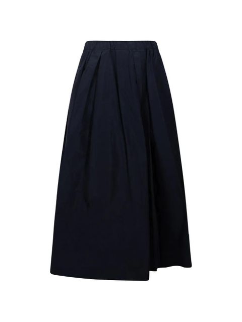 Weekend Max Mara flared cotton-blend taffeta skirt - Blue - zdjęcie produktu nr 1