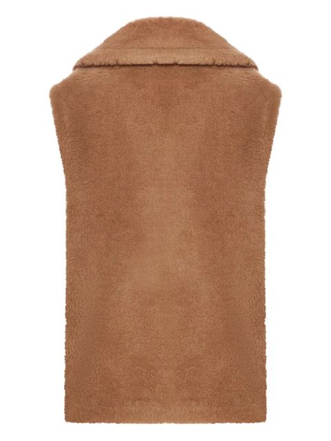 Max Mara double-breasted fur gilet - Brown - zdjęcie produktu nr 2