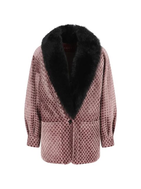 Gucci quilted jacket - Pink - zdjęcie produktu nr 1