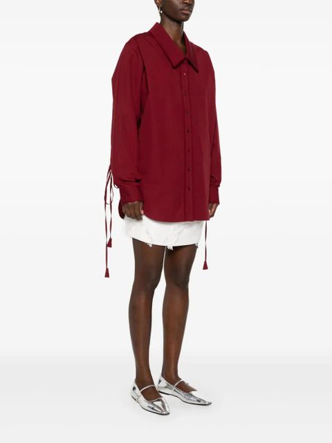 Gucci cotton poplin shirt - Red