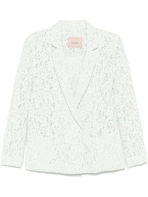 TWINSET lace blazer - Green - zdjęcie produktu nr 1