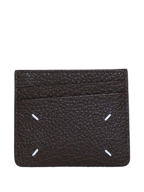 Maison Margiela four stitches cardholder - Brown - zdjęcie produktu nr 1