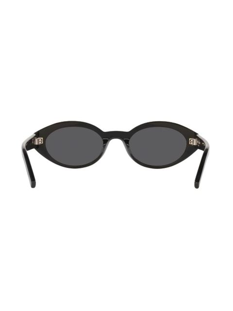 Saint Laurent Eyewear oval-frame sunglasses - Black