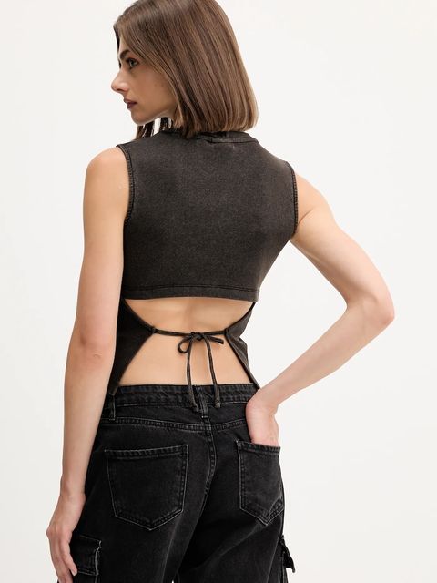 Guess Originals top kolor brązowy W5YP44 KCTT1 - zdjęcie produktu nr 1