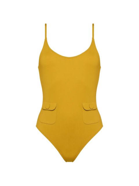 ERES round-neck swimsuit - Yellow - zdjęcie produktu nr 1