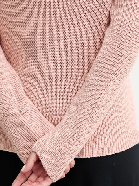 Marc O'Polo sweter bawełniany damski kolor różowy lekki 508605960097