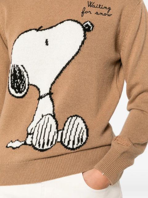 MC2 Saint Barth Snoopy Graphic sweater - Brown