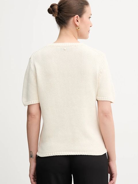 Mos Mosh sweter bawełniany Arin damski kolor beżowy lekki 170680 - zdjęcie produktu nr 2