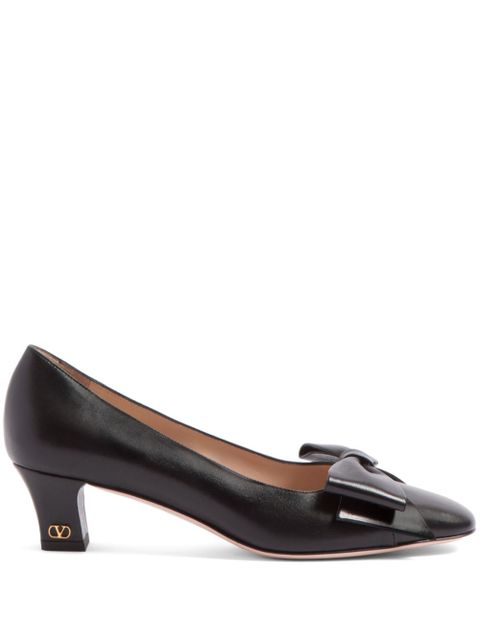Valentino Garavani 45mm Bowow pumps - Black - zdjęcie produktu nr 1