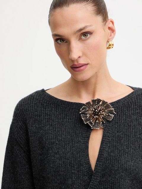 Simona Corsellini sweter z dodatkiem wełny