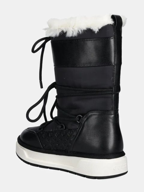 Guess śniegowce UNDELO kolor czarny FLFUEL ELE11