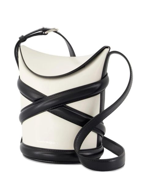 Alexander McQueen The Curve bucket bag - Neutrals