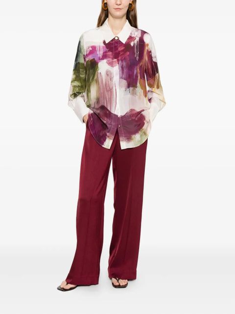 Aje Atomic button print shirt - Neutrals - zdjęcie produktu nr 2